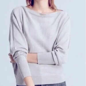 All Saints Grey Boatneck